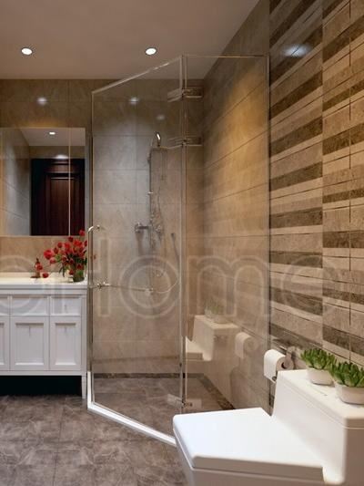  Phòng tắm kính cao cấp biệt thự Vinhome Central Park