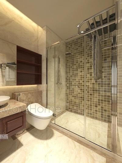  Mẫu vách tắm kính tinh tế cho biệt thự Green Bay 