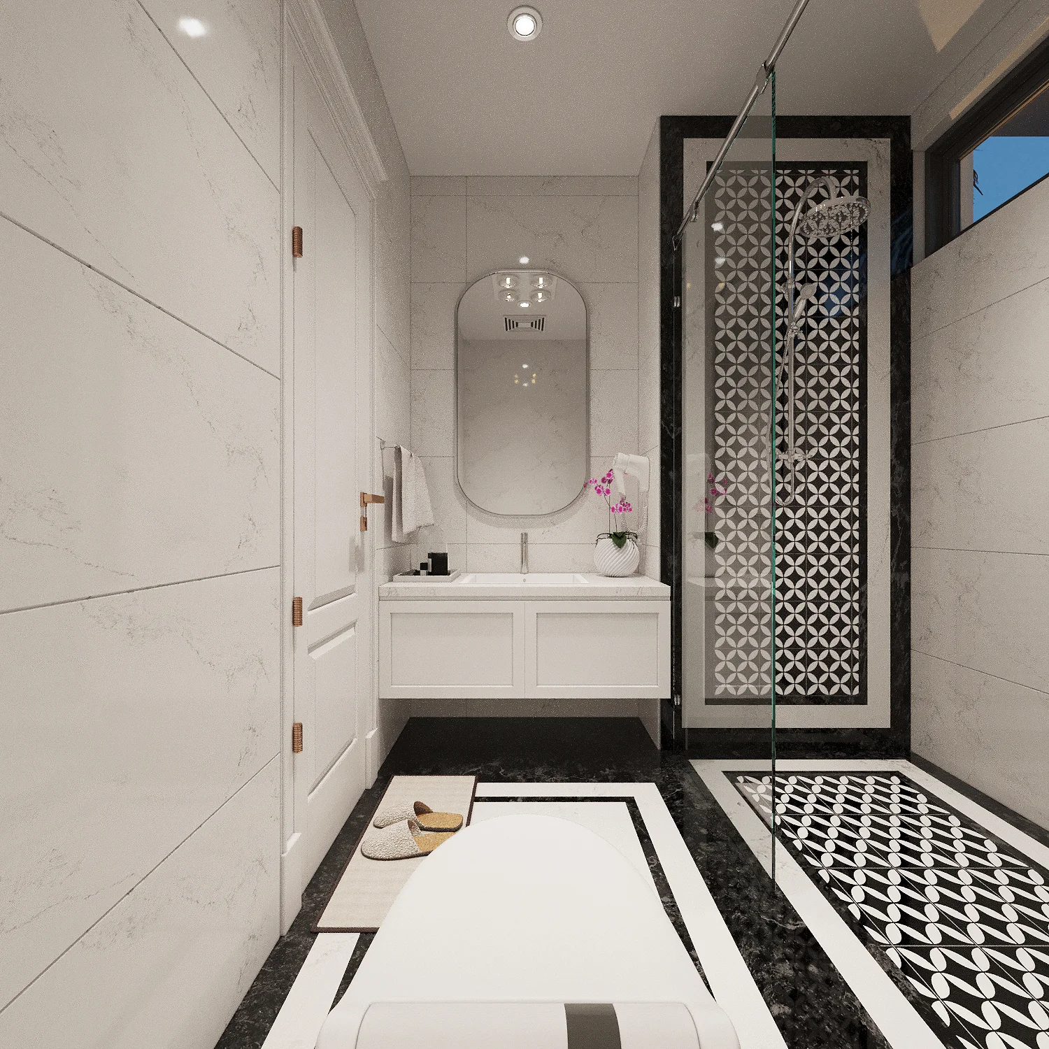 Chậu lavabo liền khối solid surface